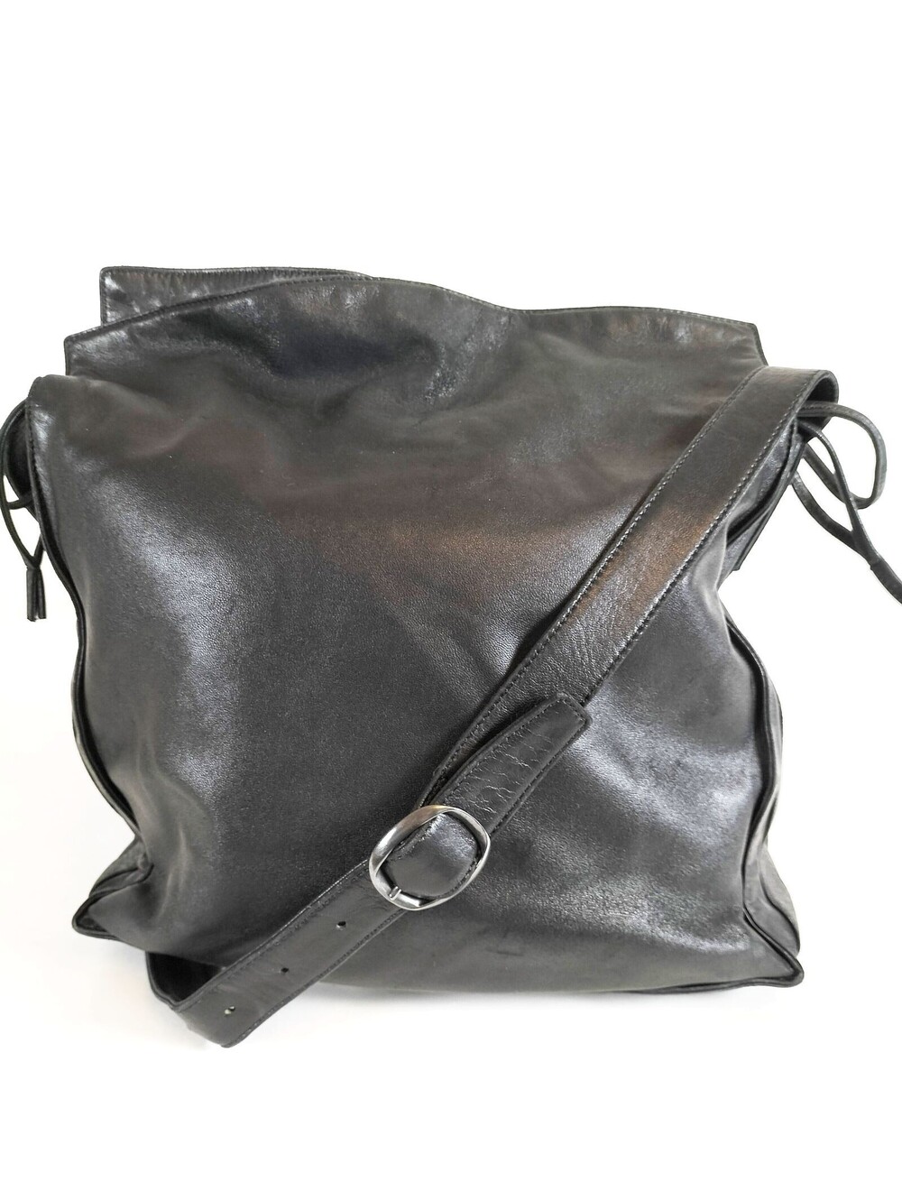 LOEWE Shoulder Bag Black Leather 5705922
